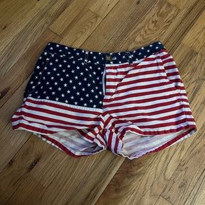American Flag Chubbies Shorts